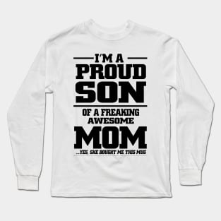 proud son Long Sleeve T-Shirt